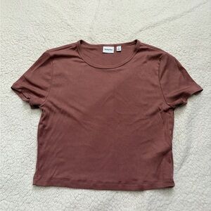 Sunday Best Cropped T-Shirt Size S
